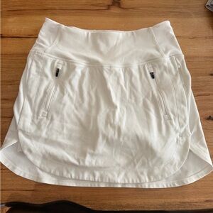 Athleta White Golf Skort